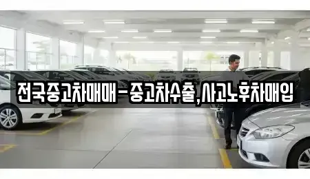 서울 종로구 종로3가 중고차매입 전문 전국중고차매매-중고차수출,사고노후차매입