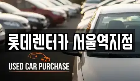 서울특별시 서대문구 미근동 렌트카 전문 롯데렌터카 서울역지점