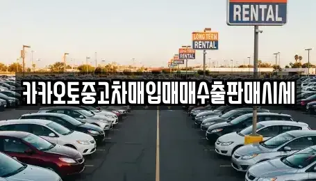 서울특별시 서대문구 미근동 중고차매입 전문 카카오토중고차매입매매수출판매시세