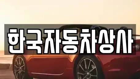 서울특별시 성북구 보문동4가 중고차매매 전문 한국자동차상사