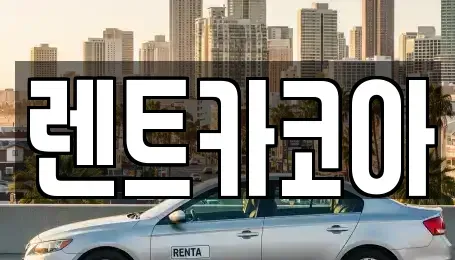 서울특별시 종로구 인사동 렌트카 전문 렌트카코아