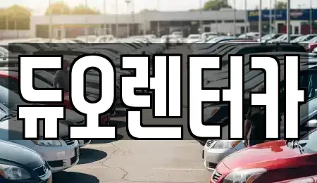 서울특별시 종로구 종로3가 렌트카 전문 듀오렌터카