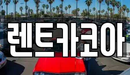 서울특별시 종로구 종로3가 렌트카 전문 렌트카코아