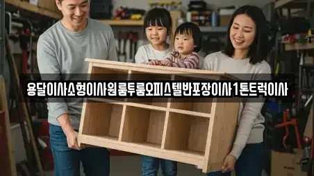 용달이사소형이사원룸투룸오피스텔반포장이사1톤트럭이사