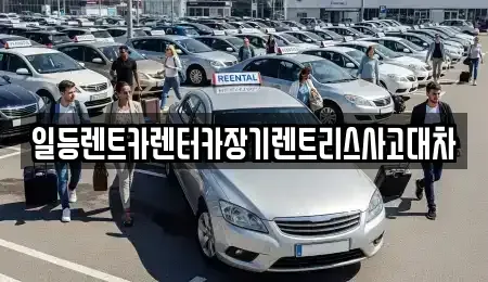 인천 남동구 논현동 장기렌트카 전문 일등렌트카렌터카장기렌트리스사고대차