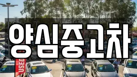 인천광역시 계양구 목상동 중고차 전문 양심중고차