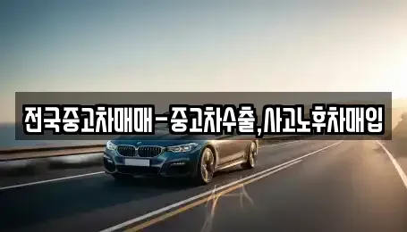 전남 목포시 축복동2가 중고차 전문 전국중고차매매-중고차수출,사고노후차매입