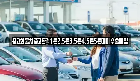 전북 전주시 완산구 중노송동 중고차매매 전문 중고화물차중고트럭1톤2.5톤3.5톤4.5톤5톤매매수출매입