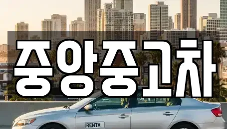 전북 전주시 완산구 평화동2가 중고차 전문 중앙중고차