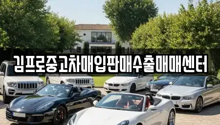 전북특별자치도 전주시 중고차매입 전문 김프로중고차매입판매수출매매센터