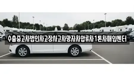 제주 제주시 삼양삼동 중고차매입 전문 수출중고차법인차고장사고차망자차압류차1톤차매입센터