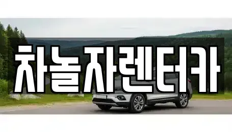 충청남도 공주시 신기동 렌트카 전문 차놀자렌터카