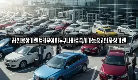 충청남도 공주시 신기동 장기렌트카 전문 저신용장기렌트카무심사누구나바로즉시가능중고신차장기렌
