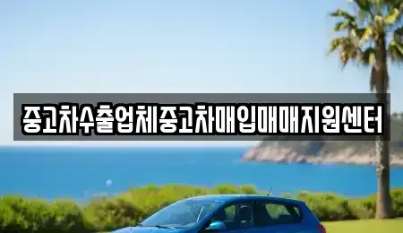 충청남도 논산시 지산동 중고차매입 전문 중고차수출업체중고차매입매매지원센터