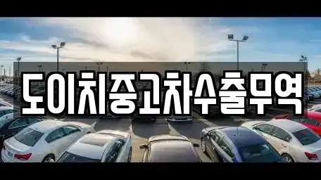 충청북도 영동군 용산면 중고차 전문 도이치중고차수출무역