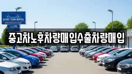 충청북도 영동군 용산면 중고차매입 전문 중고차노후차량매입수출차량매입